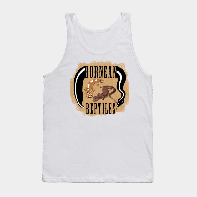 Bornean Reptiles Tank Top by BorneanFrogShop